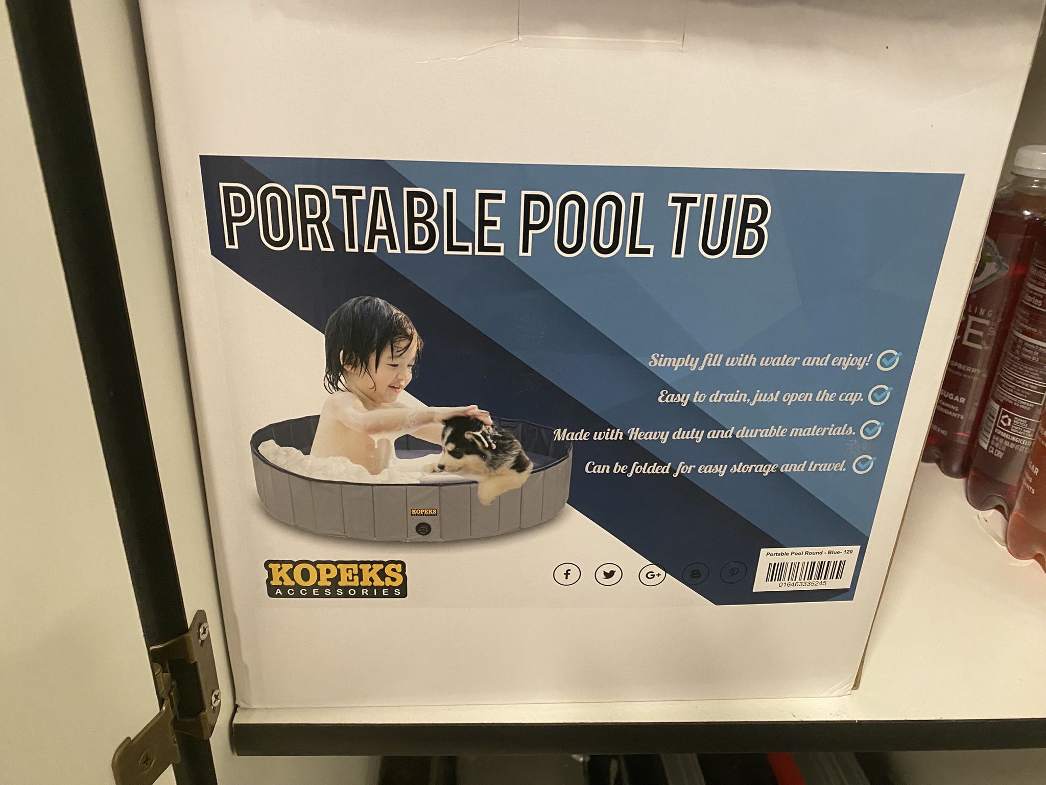 Summer Portable pool and cover