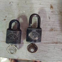 Vintage Corbin Pad Locks
