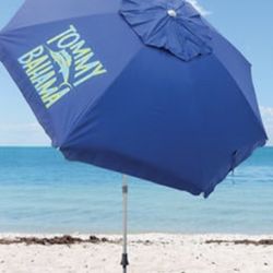 Tommy Bahama Umbrella 8 Ft Included Carrying Bag