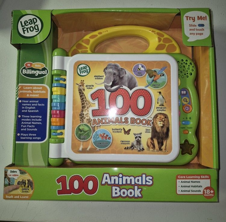 Leap Frog 100 Animal Book