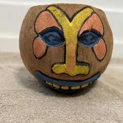 Real Craved Coconut Cup Or Can Holder