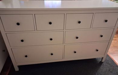 White ikea hemnes dresser