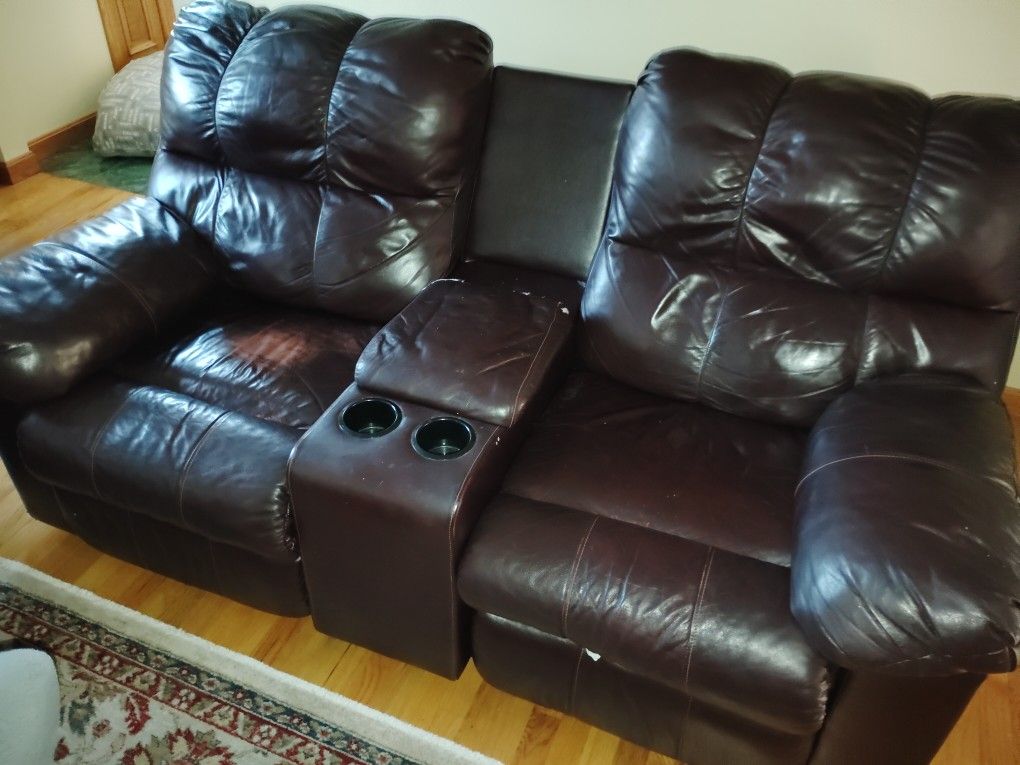 Recliner couch And Recliner Loveseat Sofa  Chair