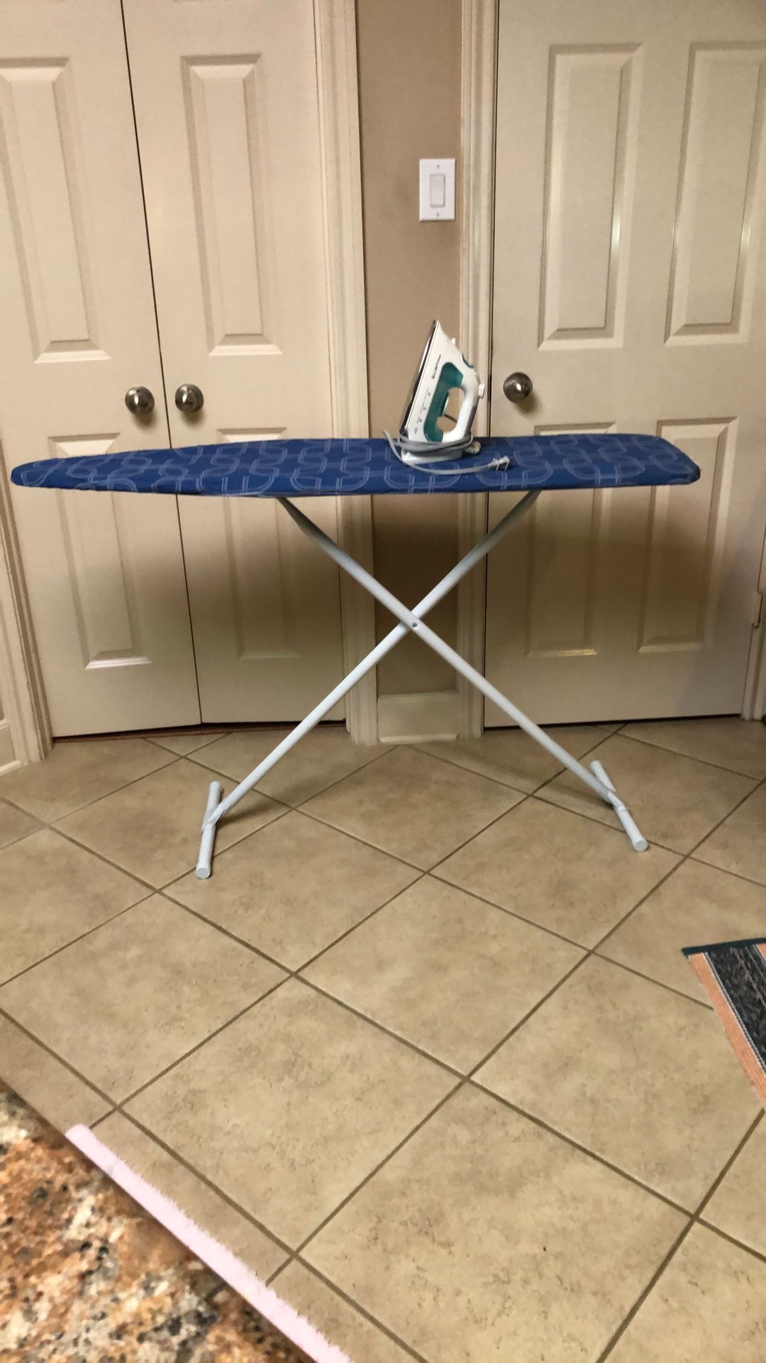Iron And Ironing Board