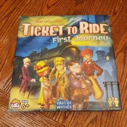 Ticket To Ride First Journey Board Game