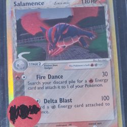 Pokemon Salamence Card