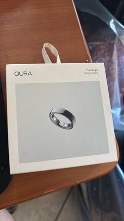 Oura Ring 5 Silver Size 7