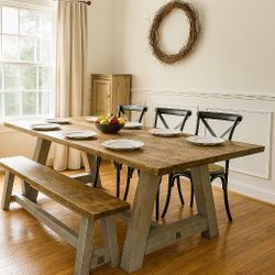Custom Designed Farmhouse Dining Tables 