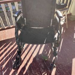 Wheelchair 20-in Seat Good Condition Extra Seat Pad $35 Firm