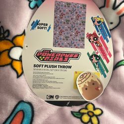 Powerpuffgirls Easter Throw Blanket