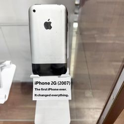 Original iPhone 2G (2007) — the very first iPhone ever released by Apple.