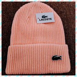 LACOSTE BEANIE HAT. 