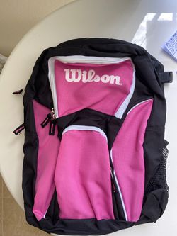 New! Wilson pink baseball backpack