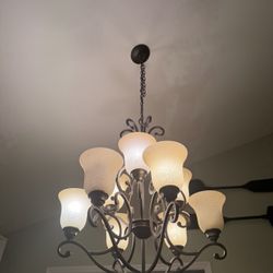Chandelier Ceiling Light For Dining Room Dimmable