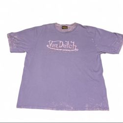 Von Dutch Young Thug Tee Gem USA Single Stitch Bleach unreleased size xl Used Just For Photo Shoot