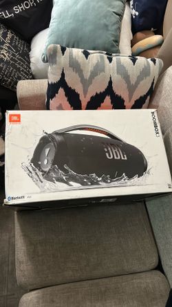 JBL boombox 3 : New speaker  : it is opened box