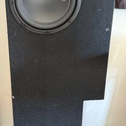 Two 10” JL TW3 Subwoofers In Custom Box For Sierra / Silverado