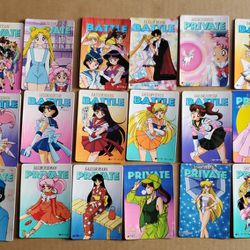 Sailor Moon Bandai Vintage Cards 