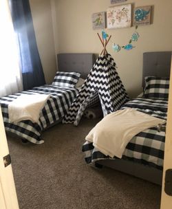 Twin beds