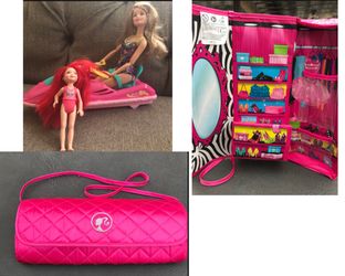 Barbie Kelly jetski Accessory Case