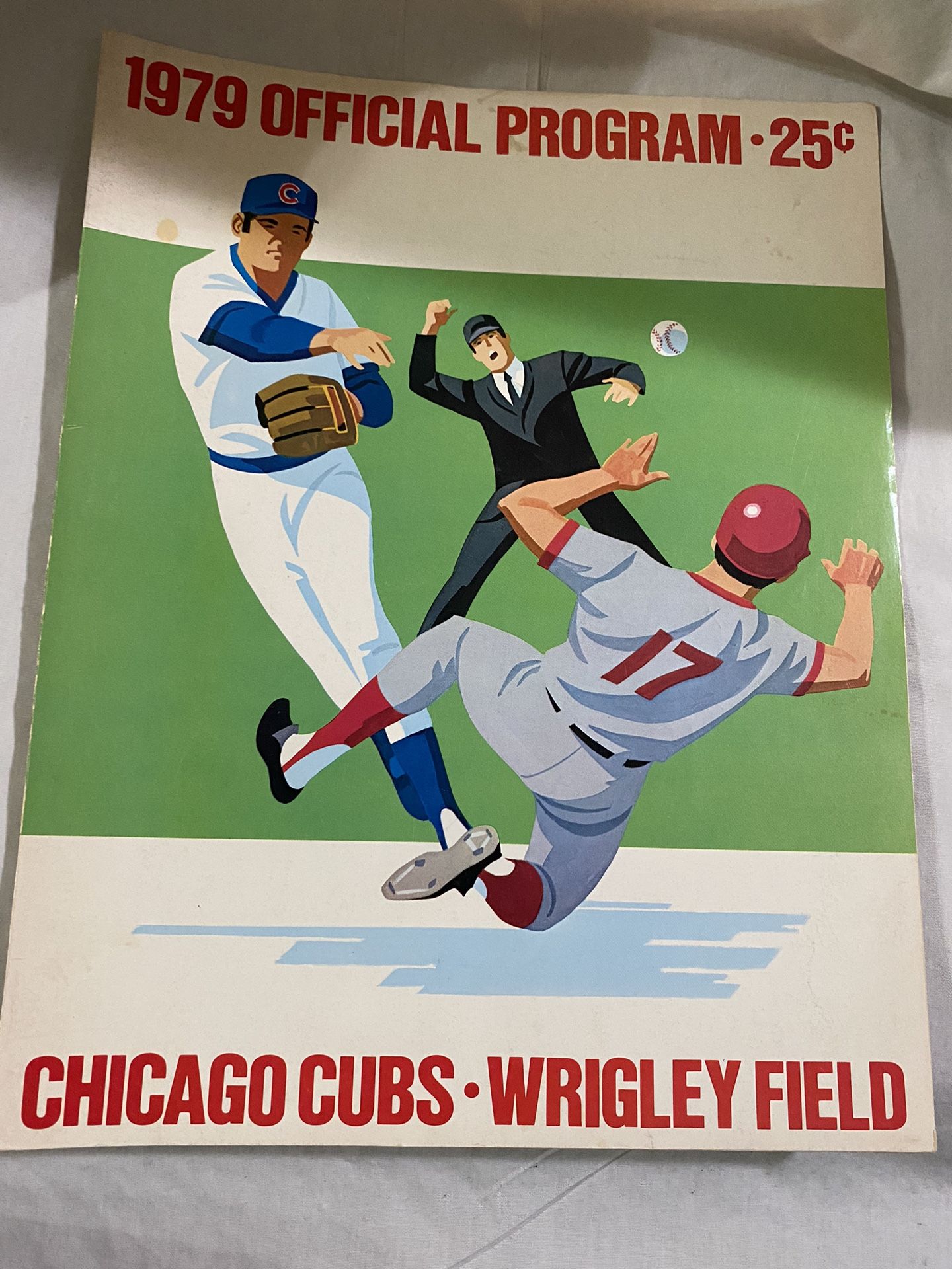 Chicago Cubs vs Pittsburgh Pirates Wrigley Field 1979 Official Program