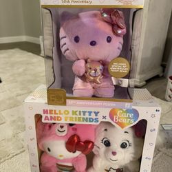 Hello Kitty Plushies 