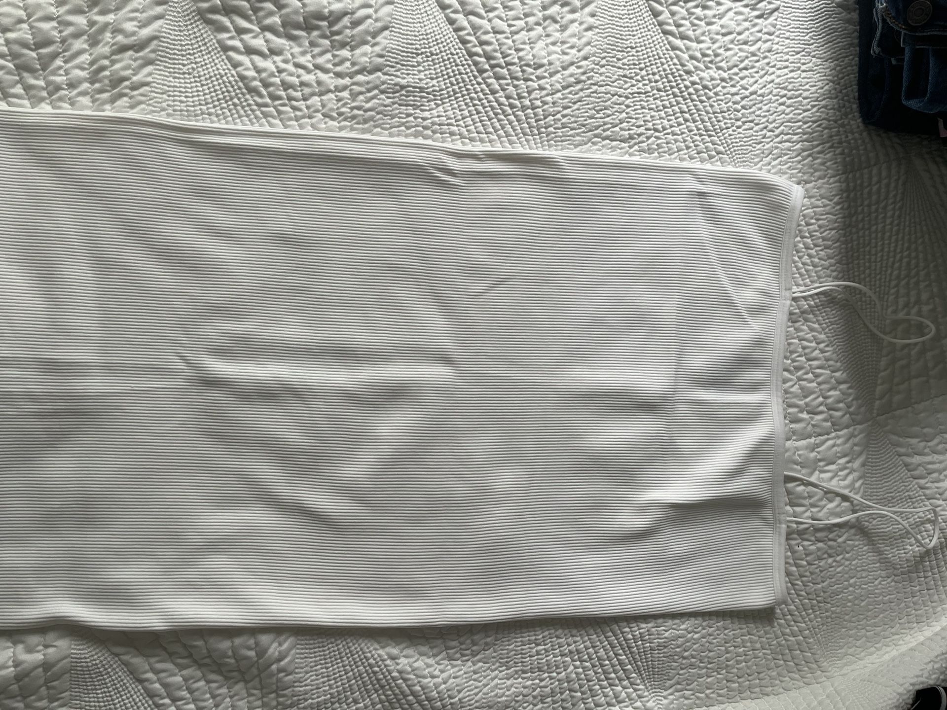 White Stretchy Dress