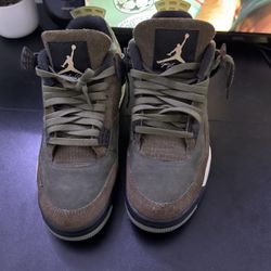 Jordan 4 Olive Green 