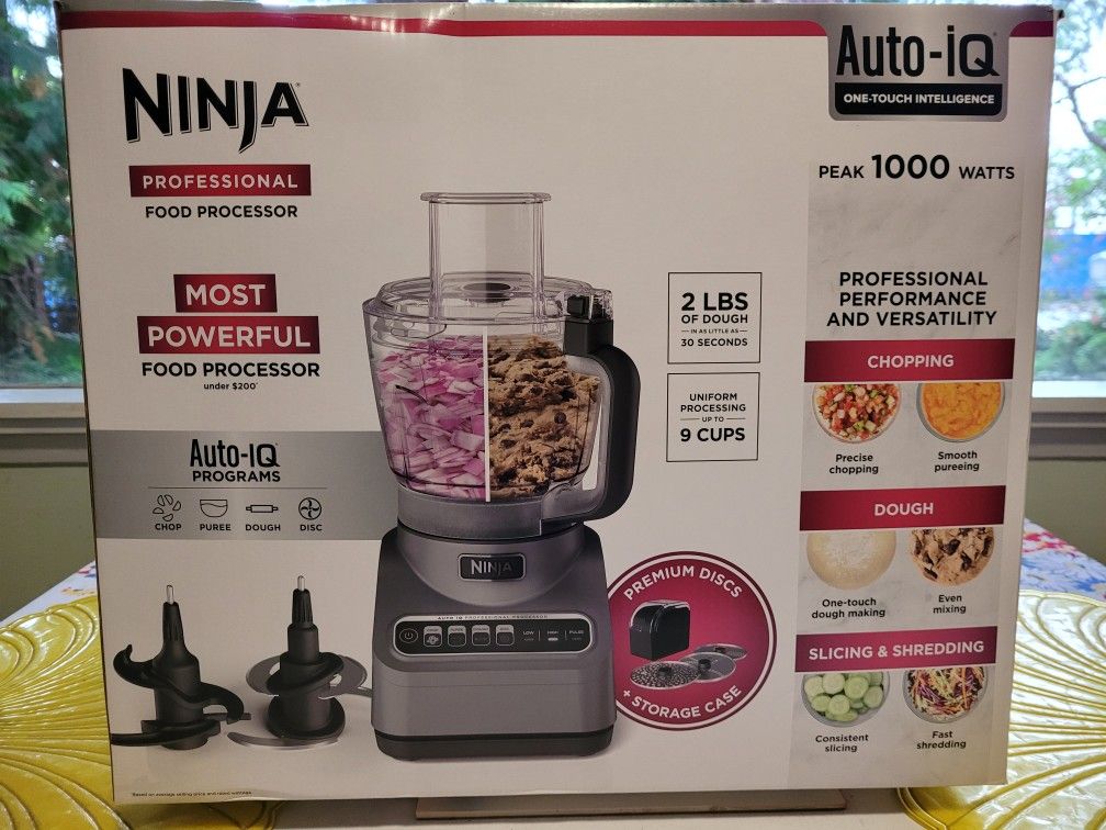 Ninja Food Processor 9 Cup, 1000W