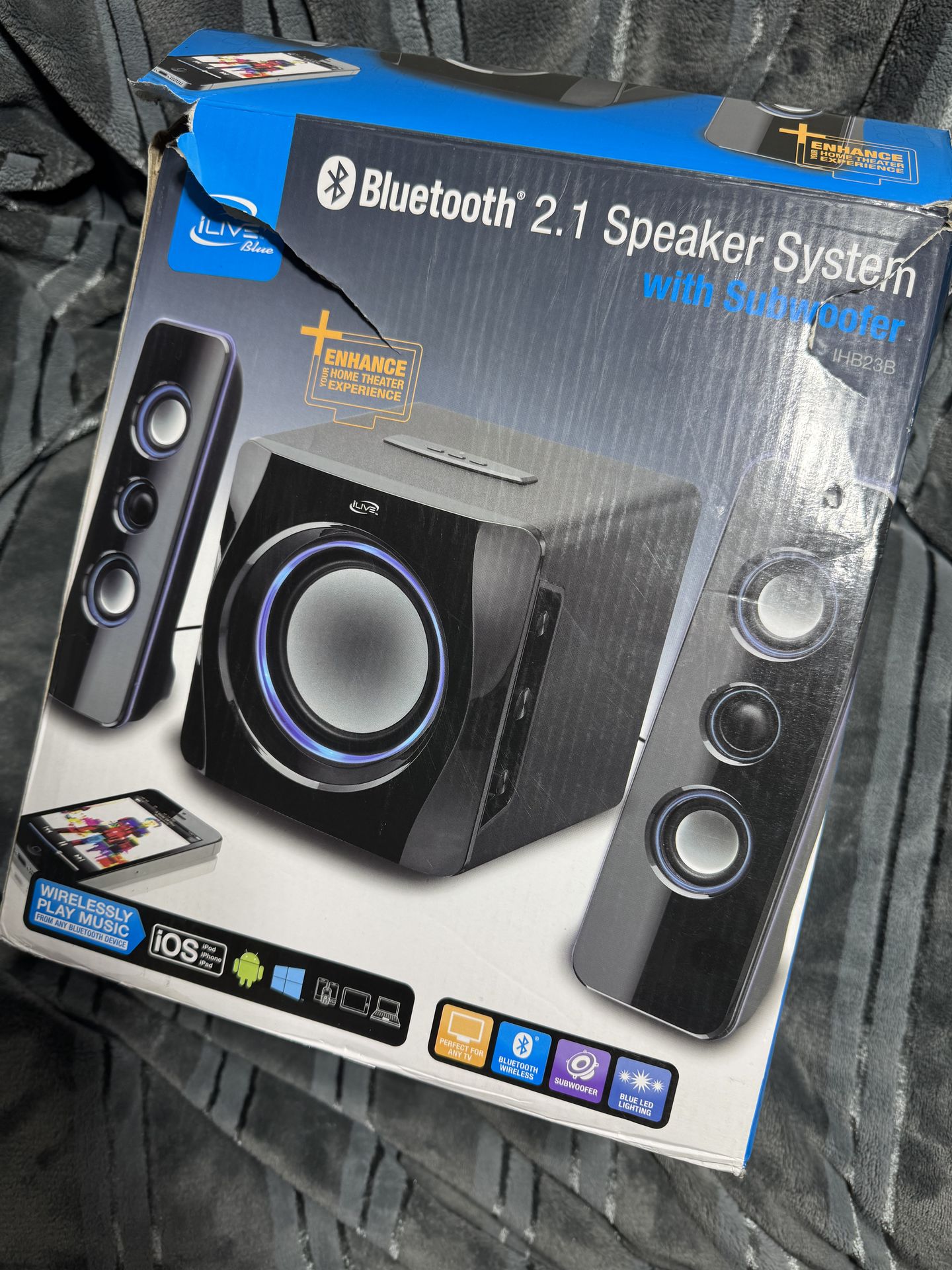 Bluetooth 2.1 speakers system