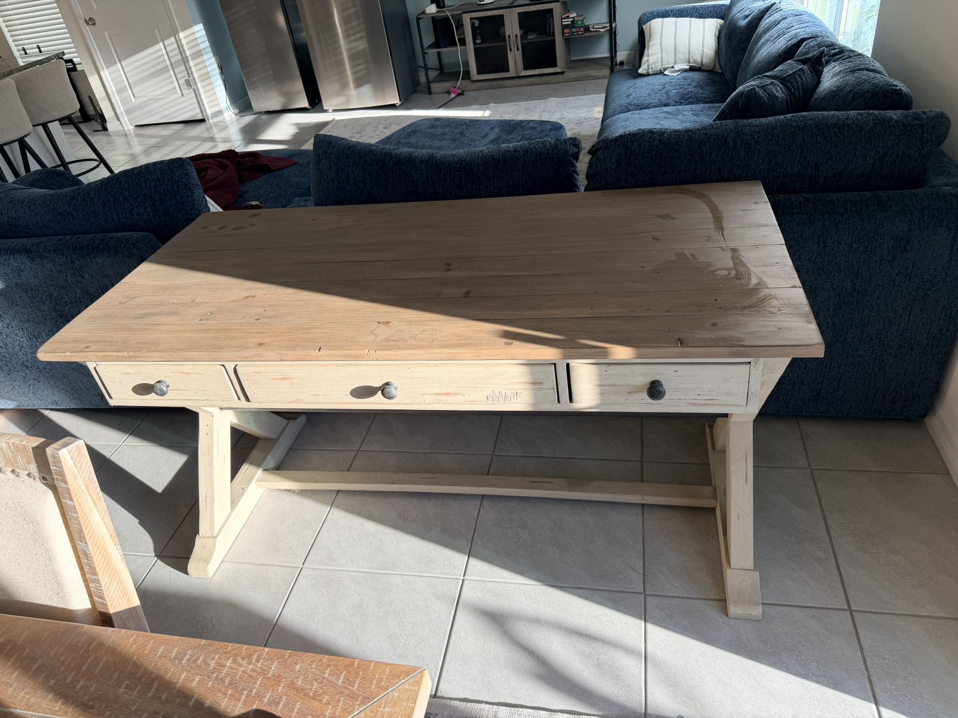 Solid Wood Writing Desk