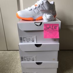 Jordan 11 Low Citrus Size 8 & 8.5 Women’s 
