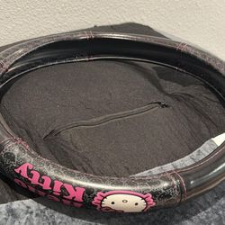 Steering wheel cover