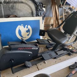 Exercise Bike And Ski Walker in One Machine