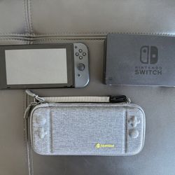 Nintendo Switch 1 With Case And HDMI Cable 