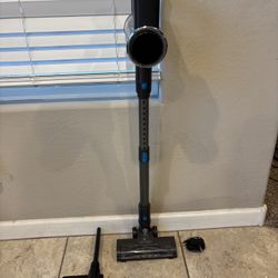 Cordless Vacuum Cleaner, 580W/50Kpa/50Mins Stick Vacuum for Home, LED Touch Screen, Anti-Tangle, Wall Mount Charging Lightweight Rechargeable Vacuum f