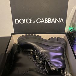 Dolce & Gabbana Black Boots