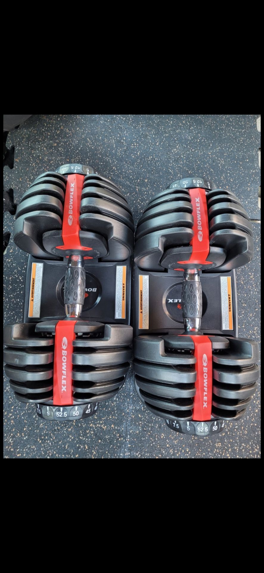 Bowflex Dumbells Weights