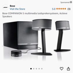 Bose Companion 5 multimedia speakers