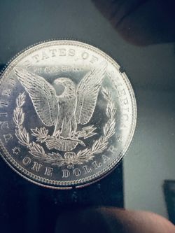 1884 Carson city Morgan silver dollar