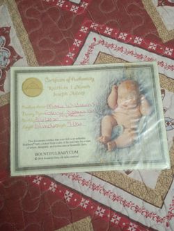 Reborn baby doll