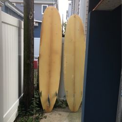 2surf boards 8&9ft