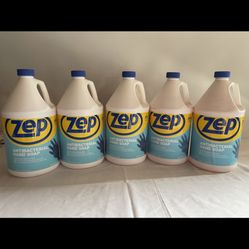 Zep Industrial Antibacterial Hand Soap - 1 Gallon (Case of 4) R46124 - Mild Formula, Removes Dirt and Soils From Hands