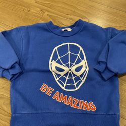 H&M Spider-Man Crewneck 2T