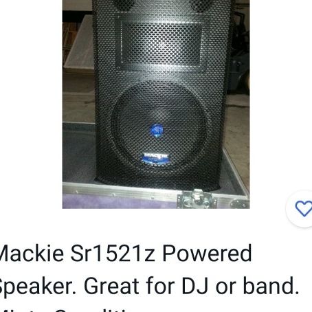 Powered Speakers Mackie Sr1521z