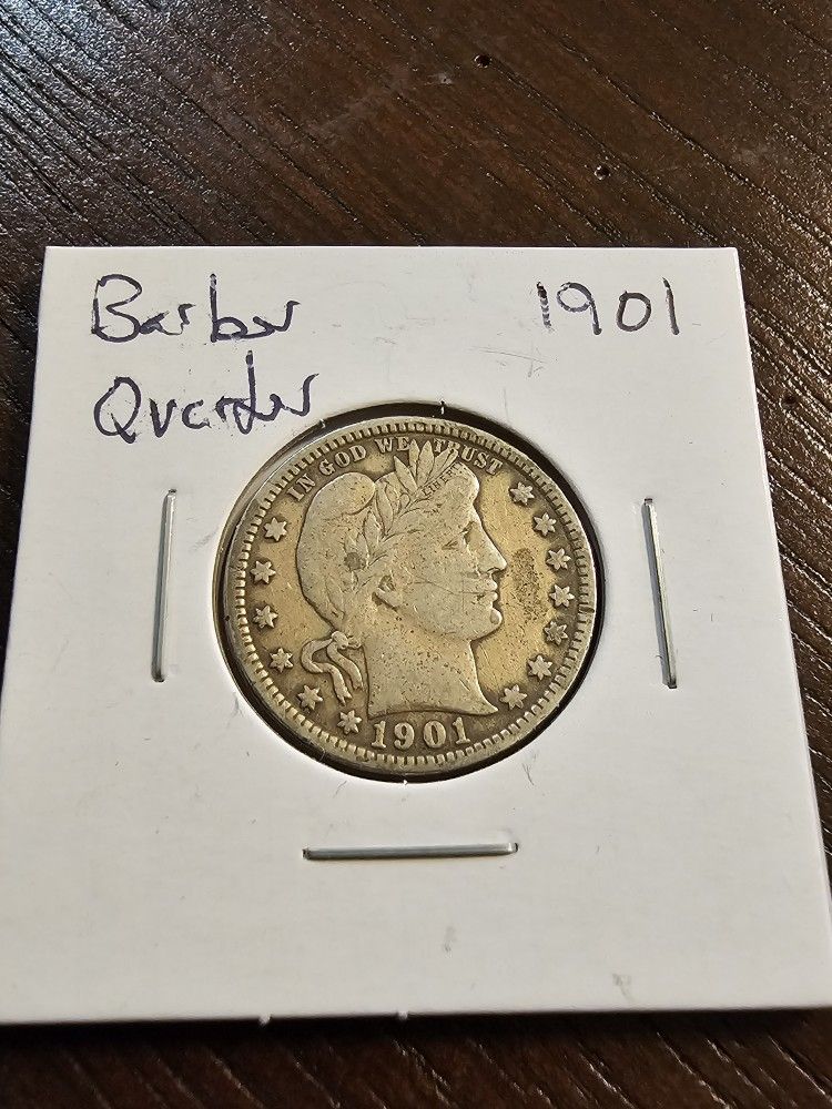 1901 Barber Quarter