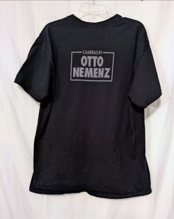 Cameras by Otto Nemenz Graphic T-Shirt XL