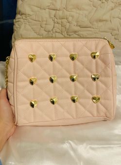 Betsey Johnson Baby Pink Purse