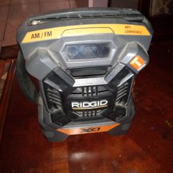 Rigid  Work Radio 📻 / Heavy Duty