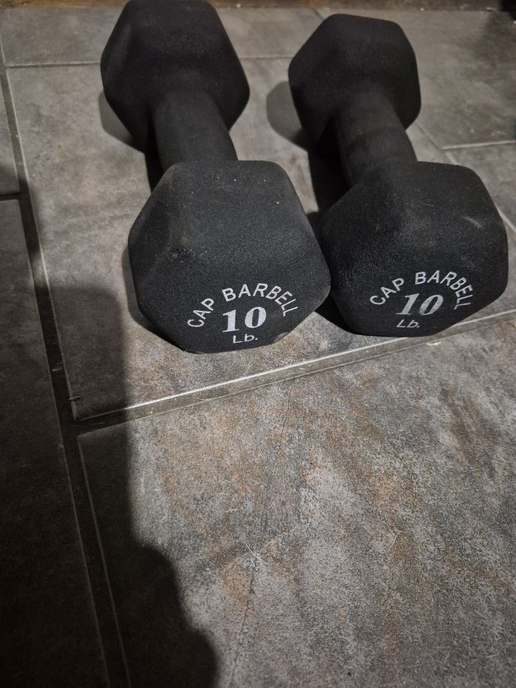 10lbs Dumbells WEIGHTS 